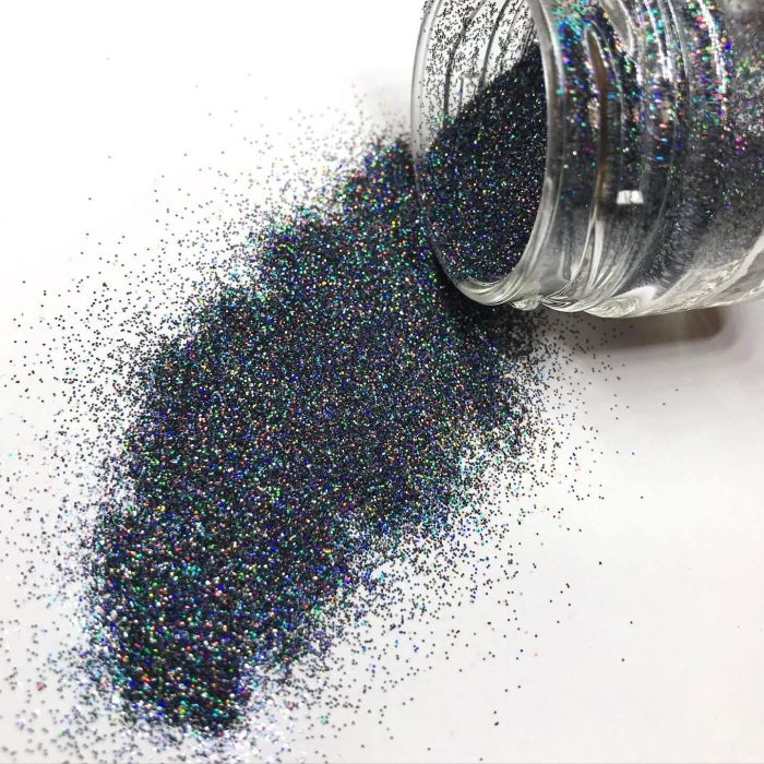 Глітер дрібний чорний 