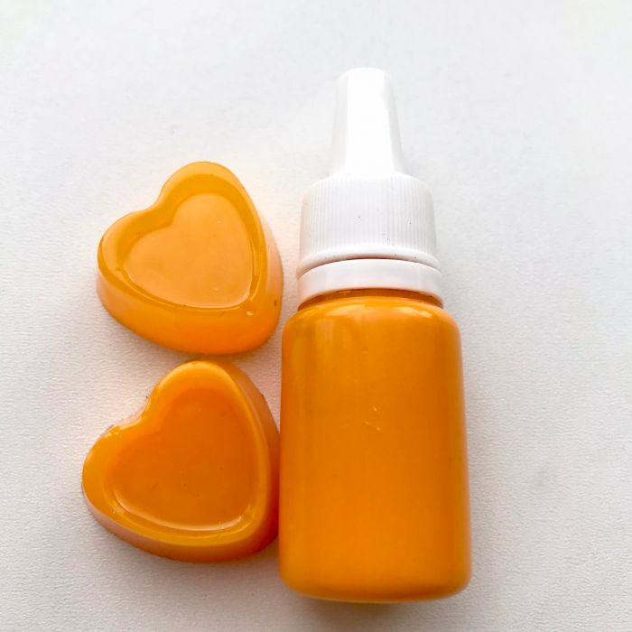 Пігментна паста для епоксидної смоли “Жовтогаряча”, 10 мл