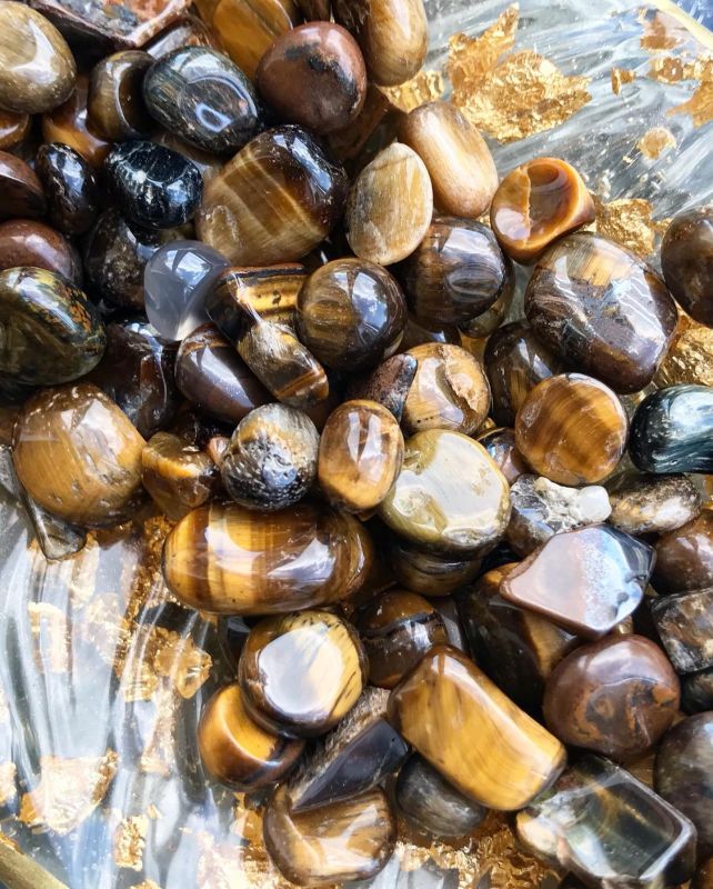 Натуральне каміння Тигрове око розмір5-12мм