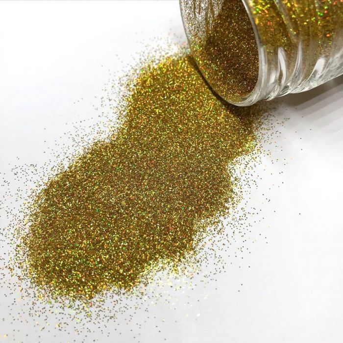 Глітер дрібний золото голографік