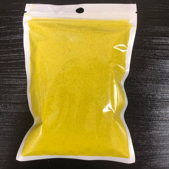 Пісок дрібний Жовтий упаковка 250грам