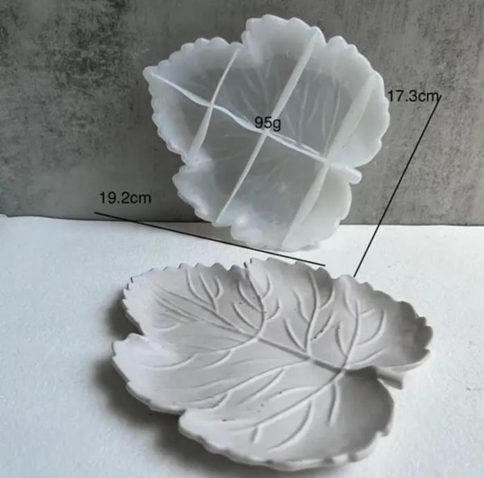 Молд клиновий лист великий