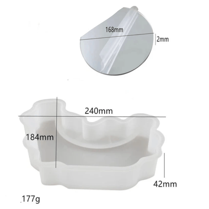 Молд для декору с акриловим дзеркалом