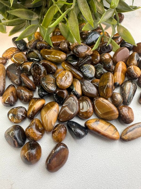 Тигрове око окатанк 8-12мм