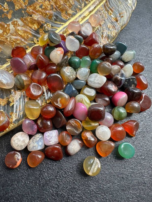 Мікс агатів 7-12мм