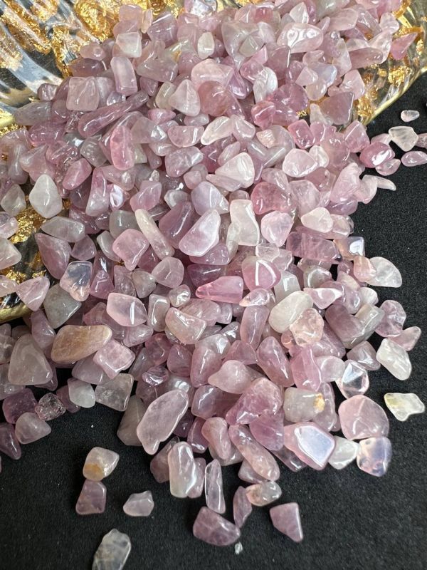 Натуральне каміння Полуничний кварц 4-6мм