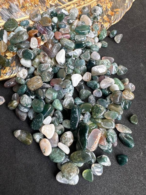 Моховий агат 4-8мм