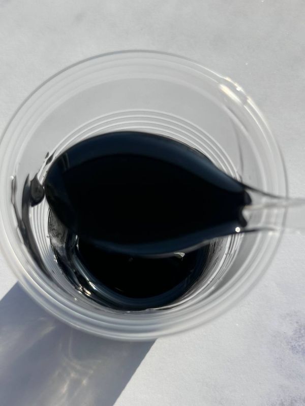 Барвник для смоли чорний плотний