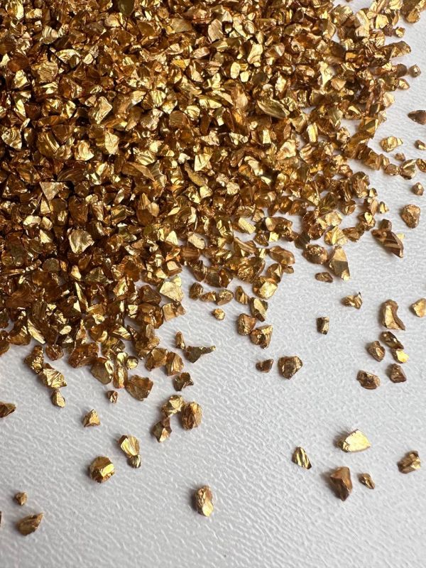 Скляна крихта Золото металізоване 1,5-2мм