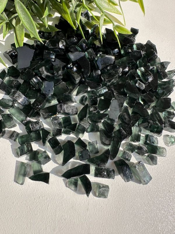 Скляна крихта соти Графіт 5-10мм