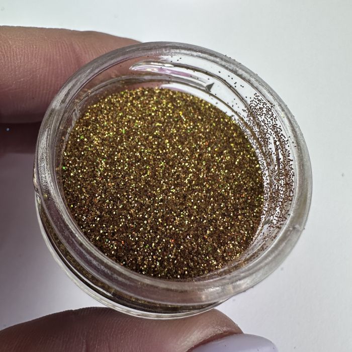 Золото голографік глітер блискітки 25мл