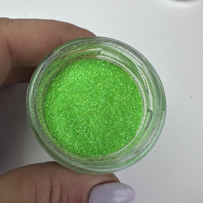 Салатовий яскравий глітер блискитки 25мл