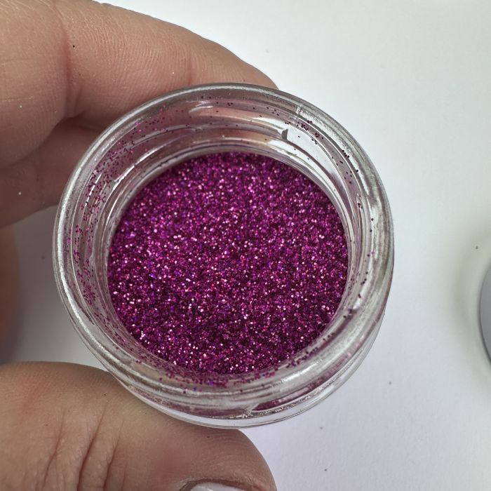 Дрібна фуксія глітер блискитки 25мл