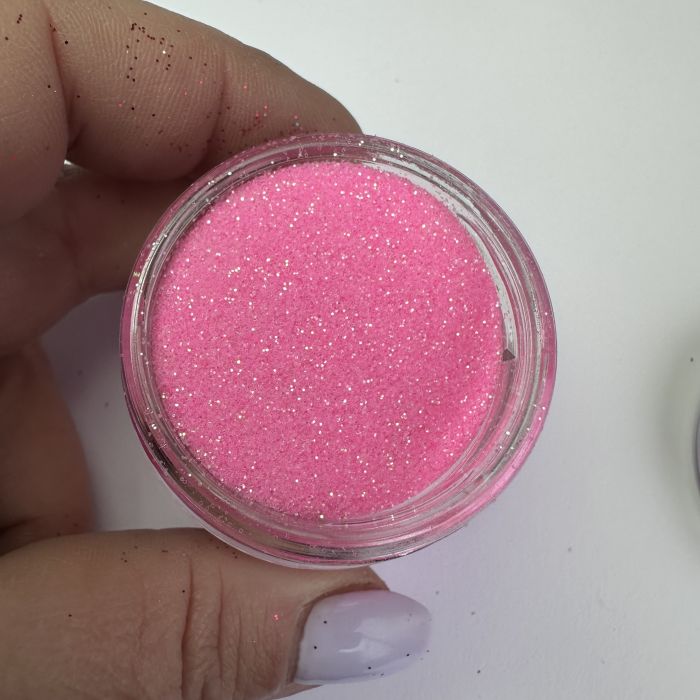 Рожевий яскравий глітер блискитки 25мл