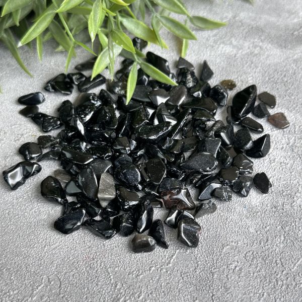 Натуральне каміння гагат 4-10мм