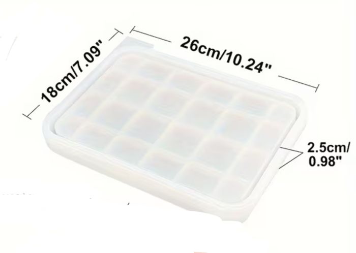 Молд підставка з бортиком 26×18×2,5 см силіконова форма для епоксидної смоли або гіпсу декоративний піднос