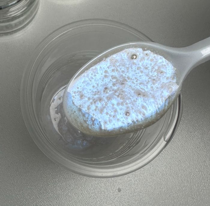 Білий блакитний інтерферентний Сухий перламутровий барвник  25 мл пігмент для епоксидної смоли лаку воску декору