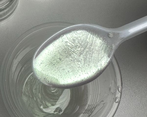 Білий зелене яблуко інтерферентний Сухий перламутровий барвник 25 мл пігмент для епоксидної смоли лаку воску декору