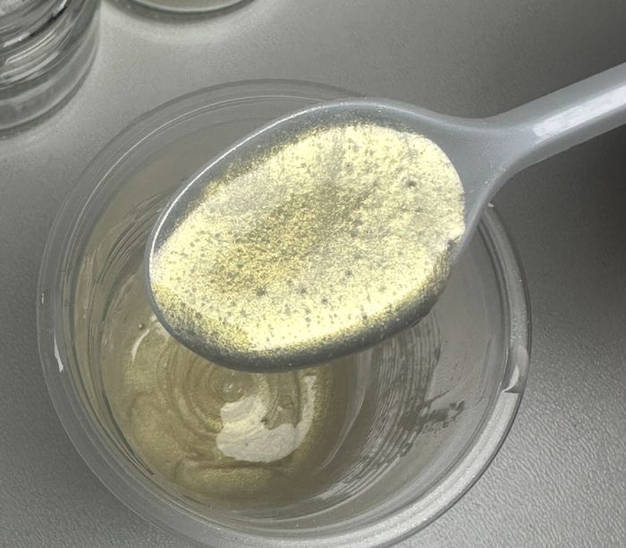 Білий золото інтерферентний Сухий перламутровий барвник 25 мл пігмент для епоксидної смоли лаку воску декору