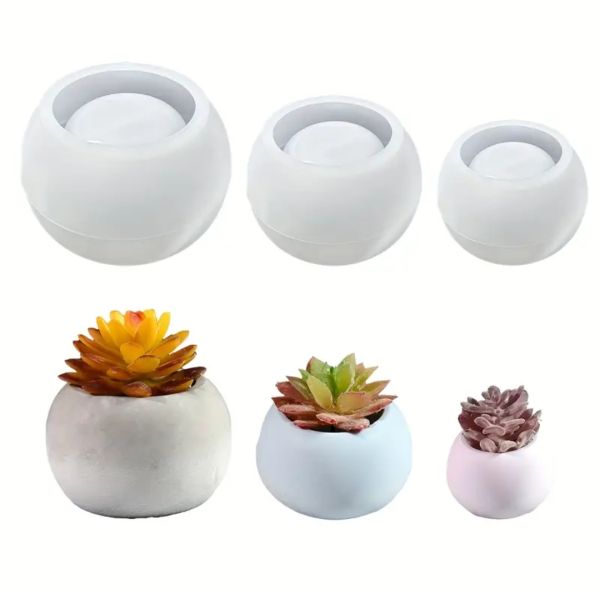 Молд кашпо шар